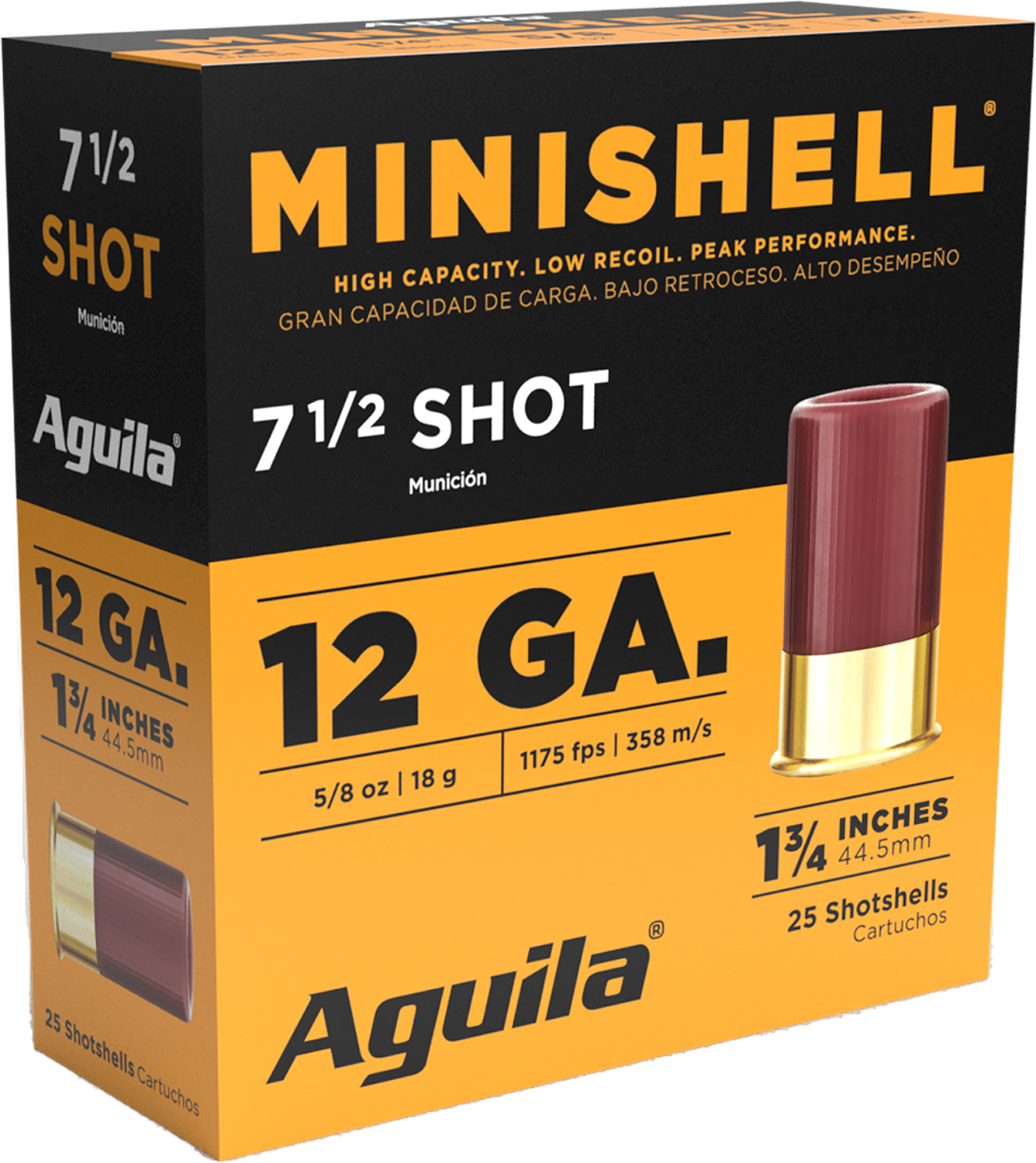 Aguila Minishell 12 Gauge 1.75in 5/8oz #7.5 Shot
