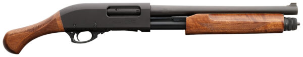 Chiappa Firearms 930362 Honcho Tactical 12 Gauge Pump 3" 5+1 14" Black Steel Barrel, Black Drilled & Tapped Aluminum Receiver, Checkered Walnut Birds Head Grip
