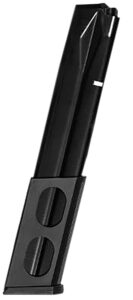 Kci Usa Inc KCIMZ030 30rd 9mm Compatible w/ Beretta 92/M9/Bersa TPR Black Steel