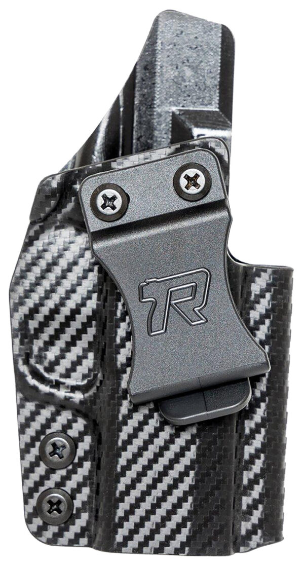 Rounded Gear SSRP365CFRHVAR Kydex IWB Black Kydex Fits Sig P365 Belt Clip Right Hand