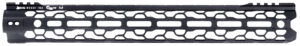 Odin Works F15MLO2 02 Lite M-LOK Forend-15.5" M-LOK, Black Aluminum, Mounting Hardware Included for AR-15