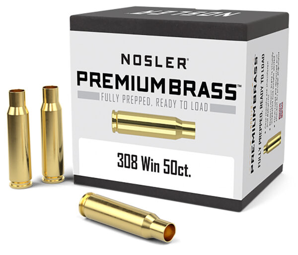 Nosler .308 Winchester Unprimed Rifle Brass