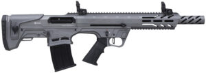 Citadel FRPS1218TG Pup Scout 12 Gauge Semi-Auto 3" 5+1 18.50" Gray Steel Barrel, Picatinny Rail Aluminum Receiver, Picatinny Handguards, Gray Adj Cheek Riser Synthetic Stock, Black Polymer Grip