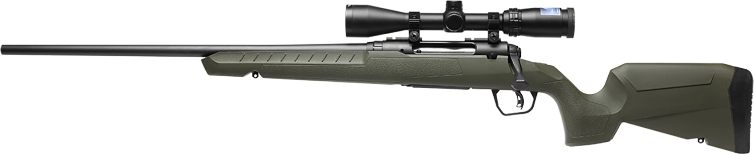 Savage Axis 2 XP Combo Compact Rifle, .243 Winchester, 20-Inch Barrel, OD Green, Left-Hand, with Scope