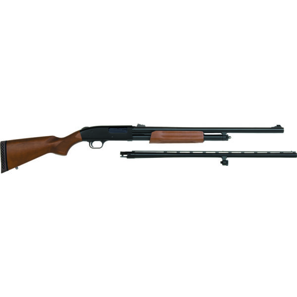 Mossberg 500 Combo Field/Deer Shotgun 12 ga. 28 in & 24 in. Full Rifled Wood 3 in. RH