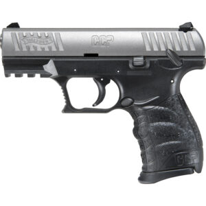 Walther CCP M2 Pistol, .380 ACP, Two-Tone Nickel/Black, 8-Round