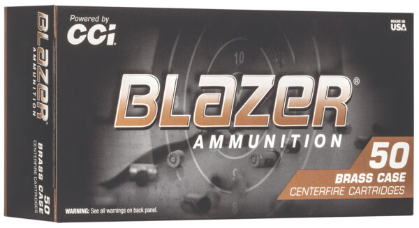 CCI Blazer Brass HP 10mm Auto 180gr JHP, 50 Rounds