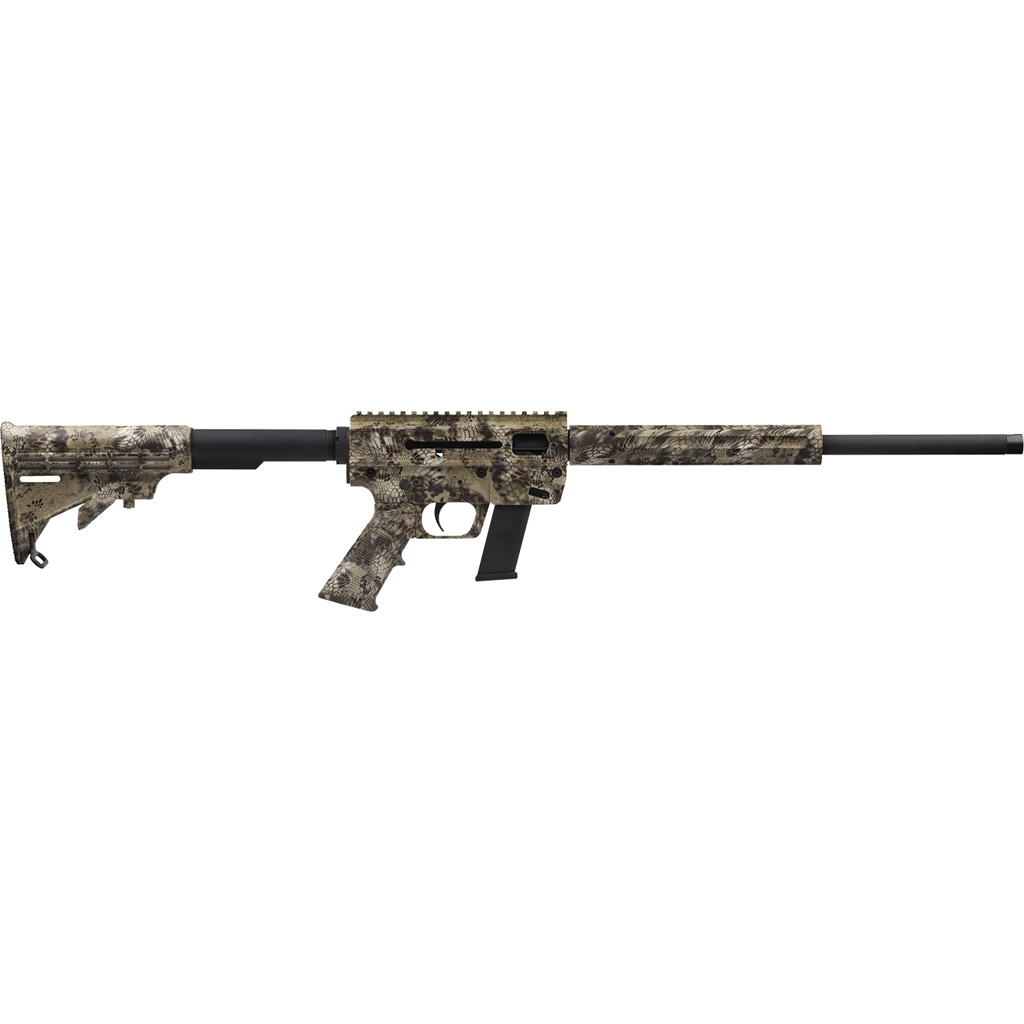 JRC Takedown Combo Rifle, 9mm, 17-Inch, Kryptek, Unthreaded, State Compliant