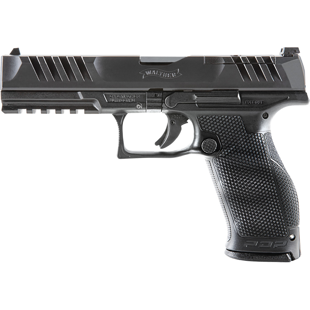 Walther PDP Full Size Pistol, 9mm, Optic Ready, Black
