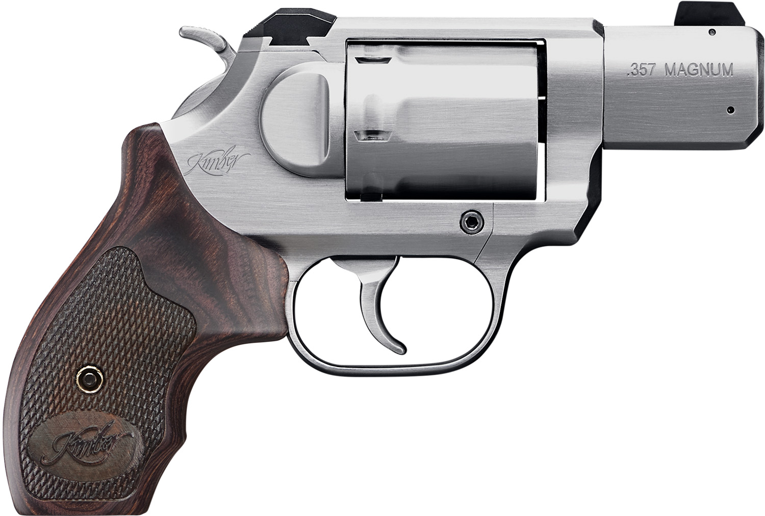 Kimber K6s DASA Revolver, .357 Magnum, 2-Inch Barrel, Diamond Checkering Grip