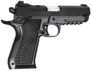 Kimber KDS9c Rail Pistol, 9mm, 4.09-Inch, Gray/Black, 10-Round