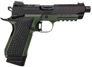 Kimber Mfg.,inc 3100022 KDS9C TFS 9mm 15+1 18+1 4.60" Ranger Green/ Black Front and Rear Serrations Stainless Steel G-10 Grip