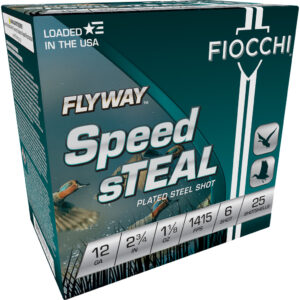 Fiocchi Flyway Speed Teal Shotgun Loads 12 ga. 2.75 in. 1 1/8 oz. 6 Shot 25 rd.
