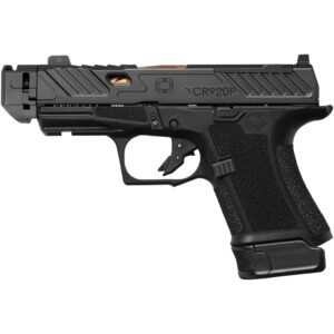Shadow Systems CR920P Elite Slide Optic Pistol 9mm 3.41 in. Blk Frame Comped Bronze 10 rd & 13 rd - additional view