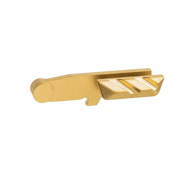 Tyrant CNC TDP365SCLGOLD Extended Slide Catch Lever Sig P365 Gold Stainless Steel