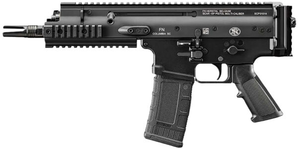 FN 38101242 SCAR 15P 300 Blackout 30+1 7.50" Black Chrome Lined Steel Barrel, Black Anodized Aluminum Picatinny Rail Receiver, Black Polymer Grip, Ambidextrous