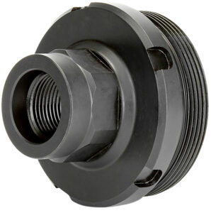 Griffin Armament DT1375X24-1/2X28 Thread Adapter 1/2"x28 17-4 Stainless Steel Nitride Black