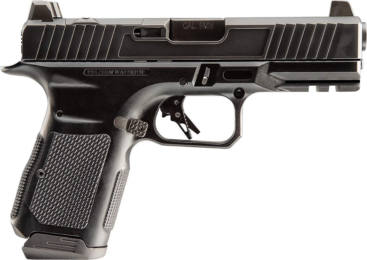 Rock Island STK200 Pistol, 9mm, Black DLC, 4-Inch