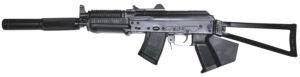 Riley Defense Inc RAK102KRINKCANCA Krink Can *CA Compliant 7.62x39mm 10+1 8.50" Black Nitride Threaded Barrel, Fixed Black Metal Stock, Black Polymer Stock, Pinned Faux Can