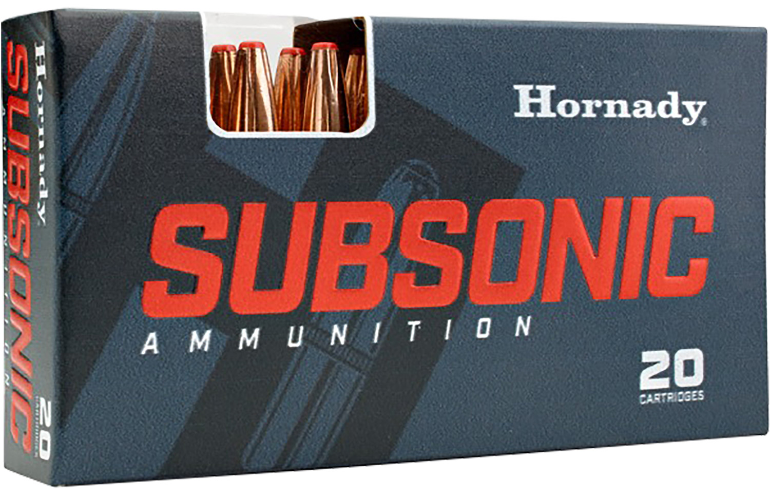 Hornady Subsonic Sub-X .338 ARC 307gr Sub-X, 20-Round Box