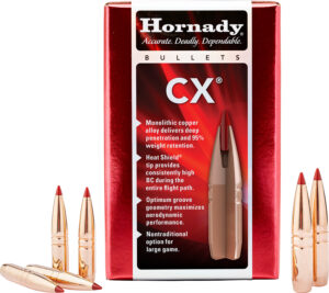 Hornady CX .264 (6.5mm) 90gr Copper Solid Bullets