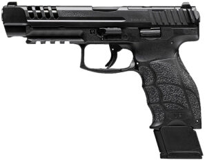 HK VP9L OR Pistol, 9mm Luger, 20+1, 5-Inch Barrel, Black