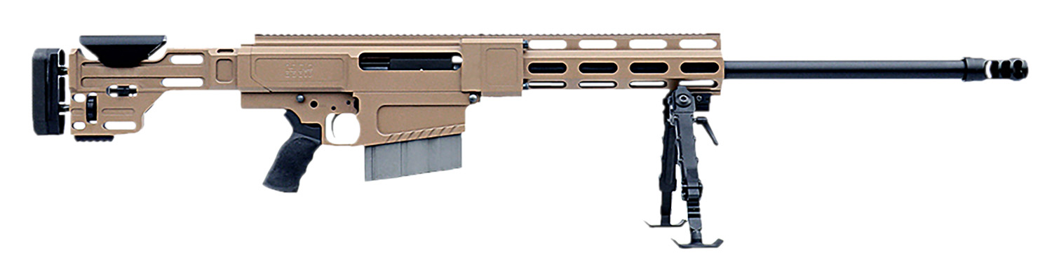 HM Defense HM50B2 Gen 2 .50 BMG Semi-Auto Rifle, FDE, 10-Round