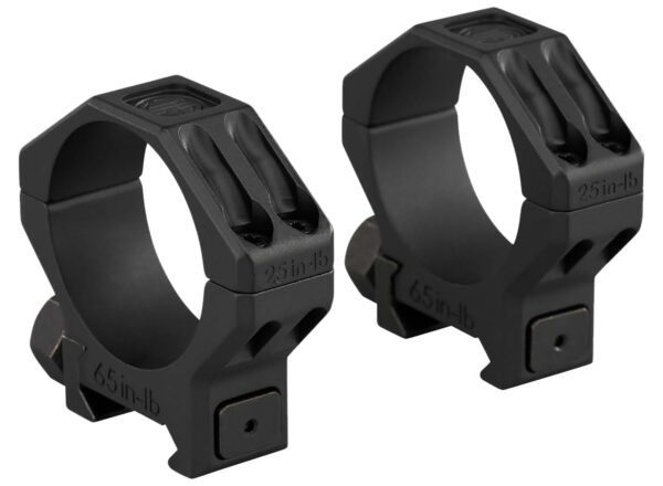 Sig Sauer Alpha 6 Scope Ring Set, 35mm, High, Black Stainless Steel