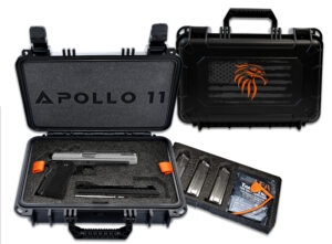 Live Free Armory LFAPF812076 Apollo 11 9mm 17+1 4.15" 416 Stainless Steel Slide Elite Gray Cerakote Black Polymer Grip
