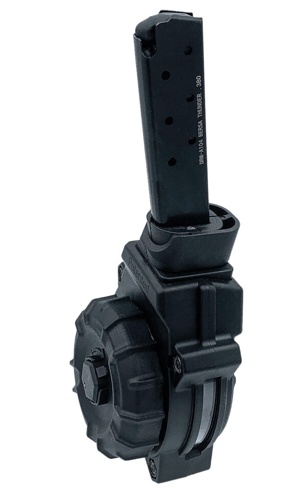 ProMag Bersa Thunder 380 .380 ACP 30-Round Drum Magazine - Black