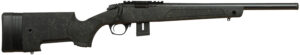 Bergara Rifles BMR007 BMR-X 22 LR 10+1 18" Blued Heavy Threaded Barrel, Blued Picatinny Rail Receiver, Adj LOP Green w/Black Webbing Synthetic Stock