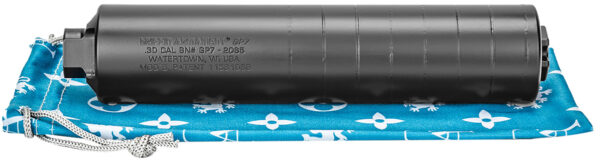Griffin Armament GAGP7-W GP7 Direct Thread Suppressor 7.62mm 1.50" Black Cerakote 17-4 PH Stainless Steel 5/8"x24