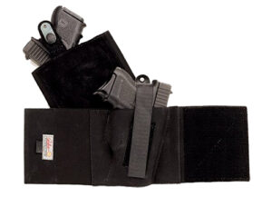 Galco Cop Ankle Band Holster, Size Medium, Black