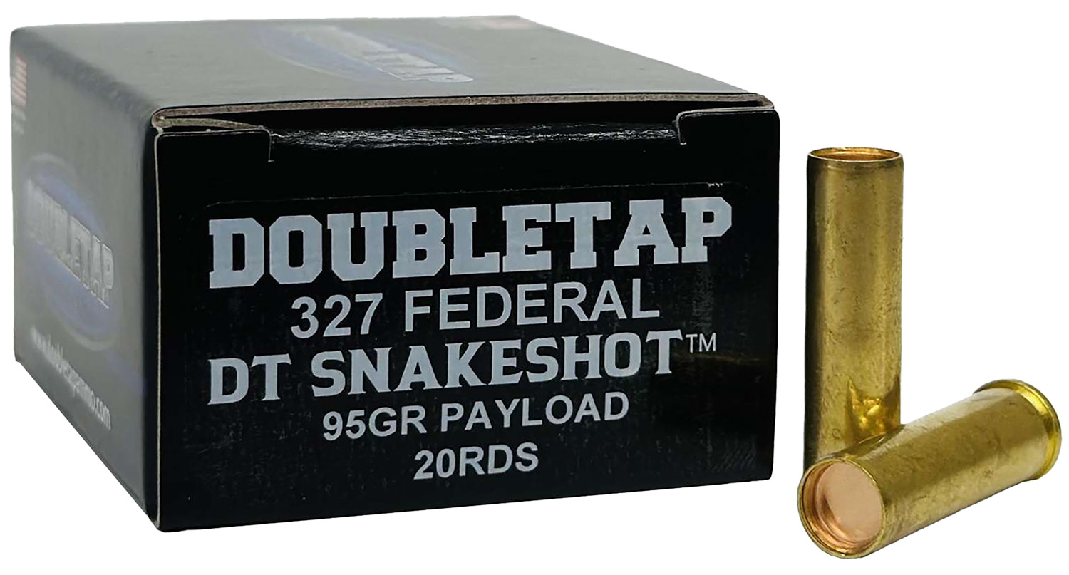 DoubleTap Snake Shot .327 Federal Magnum Shotshell Ammunition, 20-Round Box