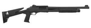 Dickinson LLC TAC4ST Tac-4 ST 12 Gauge Pump 3" 5+1 Black Steel Barrel, Matte Black Picatinny Rail Receiver, Adj Comb Synthetic Stock, Black Polymer Grip