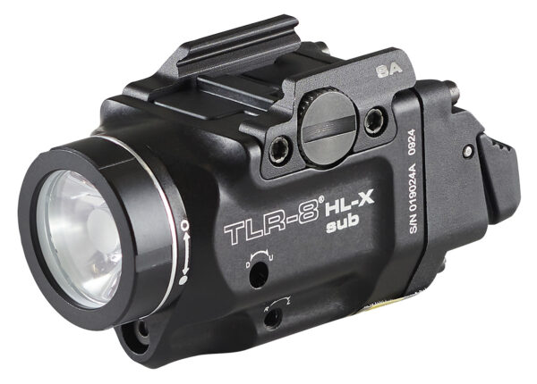 Streamlight 69469 TLR-8 Black Aluminum Springfield Hellcat 1,000 Lumens Red Laser