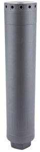 Kgm Suppressors RT-R338-TM-GRY R338 338 Cal Gray Titanium 3/4"x24