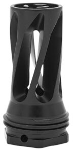 Huxwrx 3098 Flash Hider-QD 6mm Fits 5/8"x24 Black