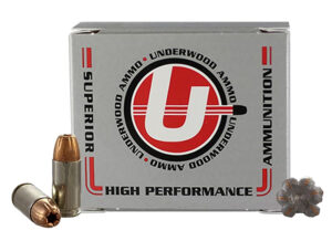 Underwood Ammo 114 9mm 124gr Jacketed Hollow Point 20 Per Box/10 Case