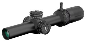 Swampfox Optics ARH16241GL Arrowhead Black 1-6x24mm 30mm Tube Guerrilla Dot MIL Green Reticle