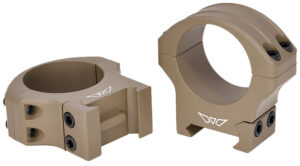 Warne 8520DE HyperLite Dark Earth Cerakote MagnaFusion Alloy 34mm Tube Maxima/Weaver/Picatinny
