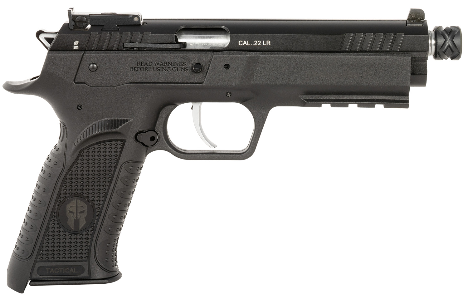 Tanfoglio Force Tactical Pistol, .22 LR, Threaded, Black, 10-Round