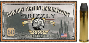 Grizzly Ammo GC357M8 357Mag 158gr Round Nose Flat Point 50 Per Box/10 Case