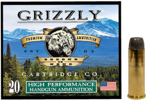 Grizzly Ammo GC41M4 41Mag 250gr Wide Flat Nose Gas Check 20 Per Box/10 Case