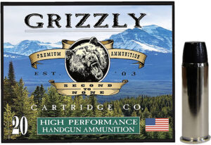 Grizzly Ammo GC44M16 44RemMag 300gr Wide Flat Nose Gas Check 20 Per Box/10 Case