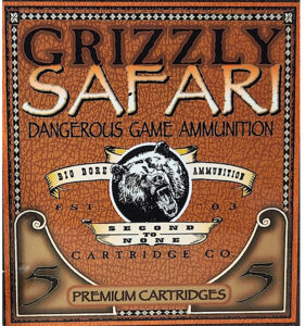 Grizzly Ammo GC416RG5 416Rigby 400gr Solid Brass 5 Per Box/10 Case