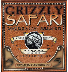 Grizzly Ammo GC45RG5 450Rigby 500gr Solid Brass 5 Per Box/10 Case