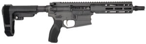 Cobalt Kinetics CKPROLITE30075CHARCOAL Pro Lite 300 Blackout 30+1 7.50" Black Melonite Barrel, Charcoal Aluminum Receiver w/Picatinny Rail, Black Polymer SB Tactical SBA3 Brace, Black Polymer Grip