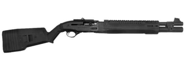 Langdon Tactical Tech LTT1301HBMBLK Beretta 1301 3" 7+1 18.50" Black Oxide Heat Shield Barrel, Black Anodized Aluminum Receiver w/Picatinny Rail, Black Magpul Polymer Stock, Beretta Patrol Forend