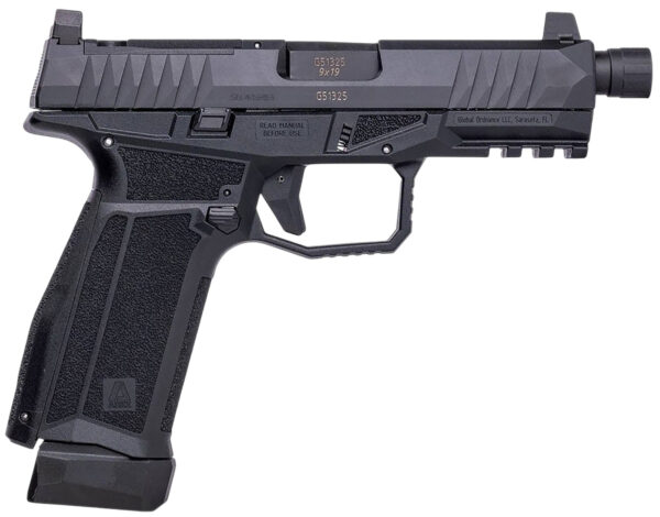 AREX 815537024913 Delta X Gen2 Tactical 9mm Luger 17+1 Threaded Barrel Optic Cut/Serrated Slide